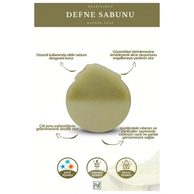 Defne sabunu 100 gr--Daphne soap