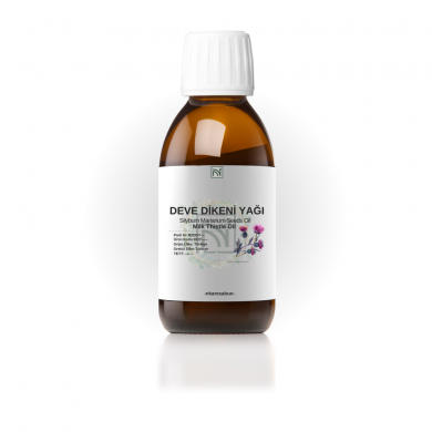  Deve Dikeni Tohumu Yağı %100 Doğal Katkı ve Koruyucu içermez. Milk Thistle Oil