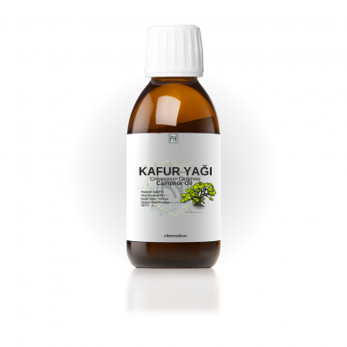  Kafur Yağı %100 Doğal Katkı ve Koruyucu içermez. Camphor Oil